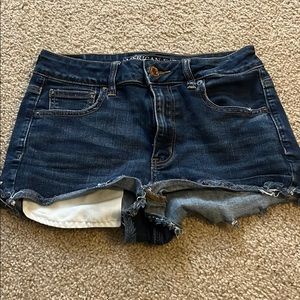 Hi rise shortie - American eagle jean shorts